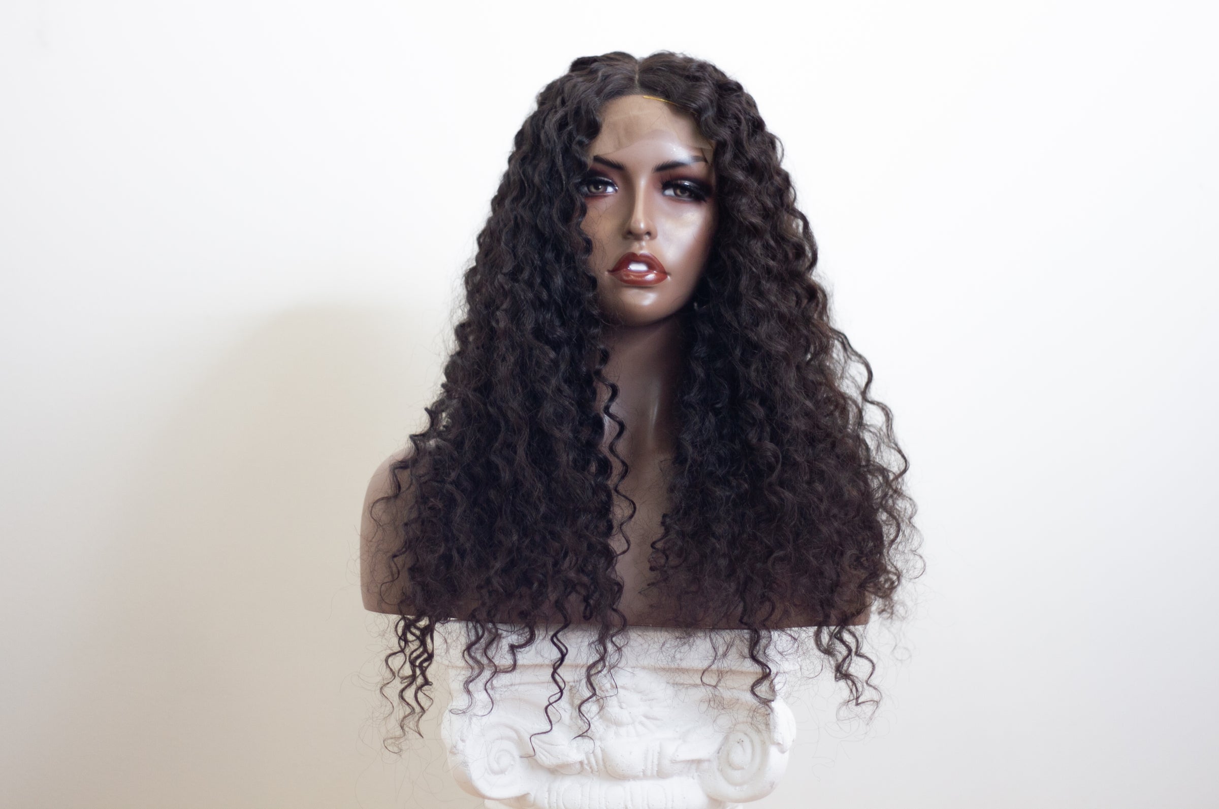 SDD Pixie Curl Human Hair 4x4 Closure Wig, Curly Human Hair
